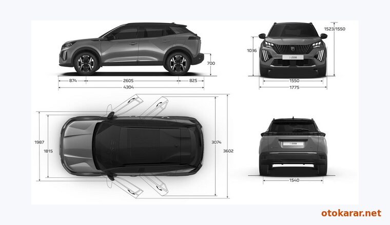 Peugeot 2008 resmi