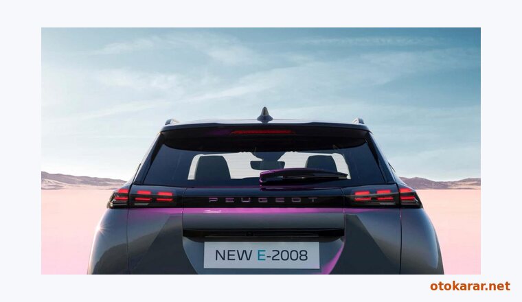 Peugeot E-2008 resmi