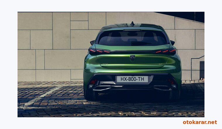 Peugeot E-308 resmi