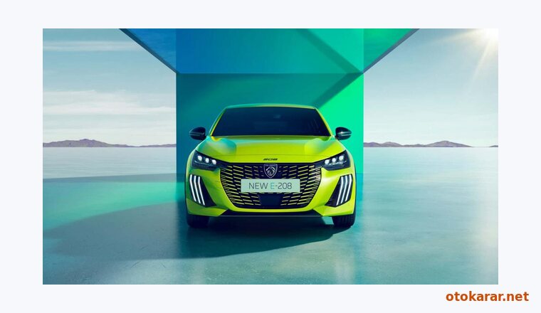 Peugeot E-208 resmi