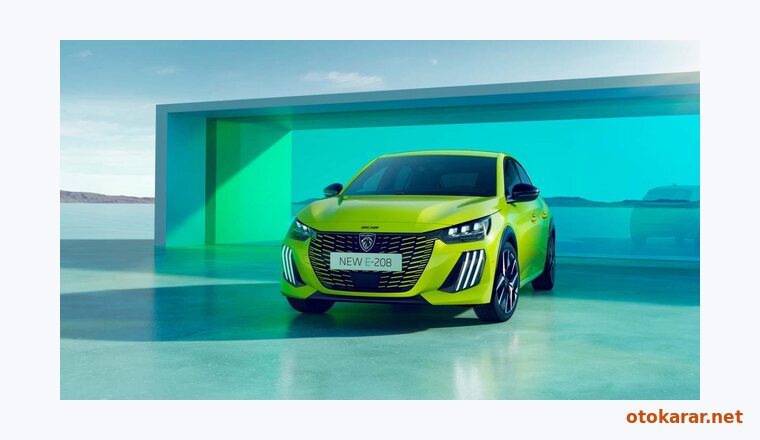 Peugeot E-208 resmi