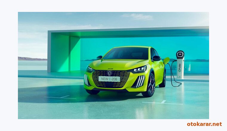 Peugeot E-208 resmi