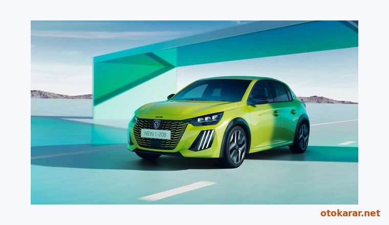 Peugeot E-208 resmi