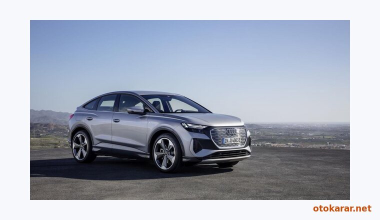 Audi Q4 Sportback e-tron resmi