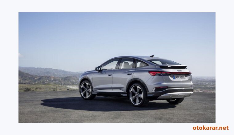 Audi Q4 Sportback e-tron resmi