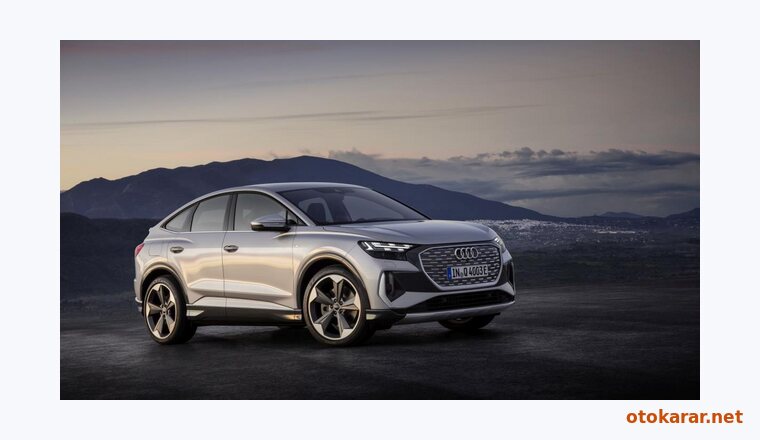 Audi Q4 Sportback e-tron resmi