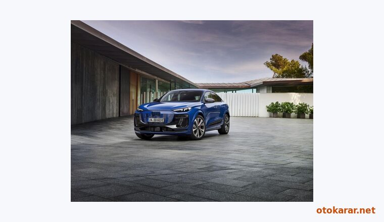 Audi Q6 Sportback e-tron resmi
