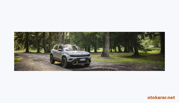 Jeep Avenger 4XE resmi