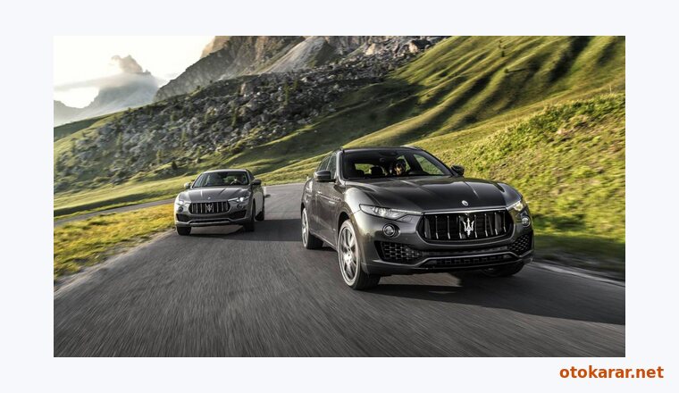 Maserati Levante resmi