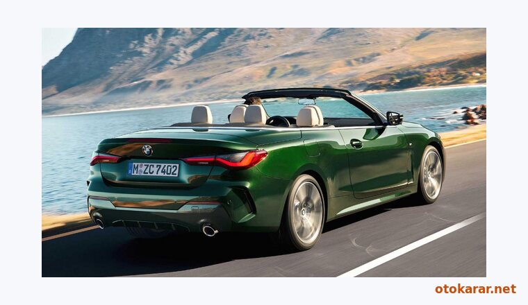 BMW 4 Serisi Cabrio resmi