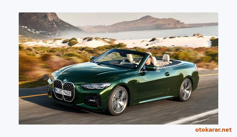 BMW 4 Serisi Cabrio resmi