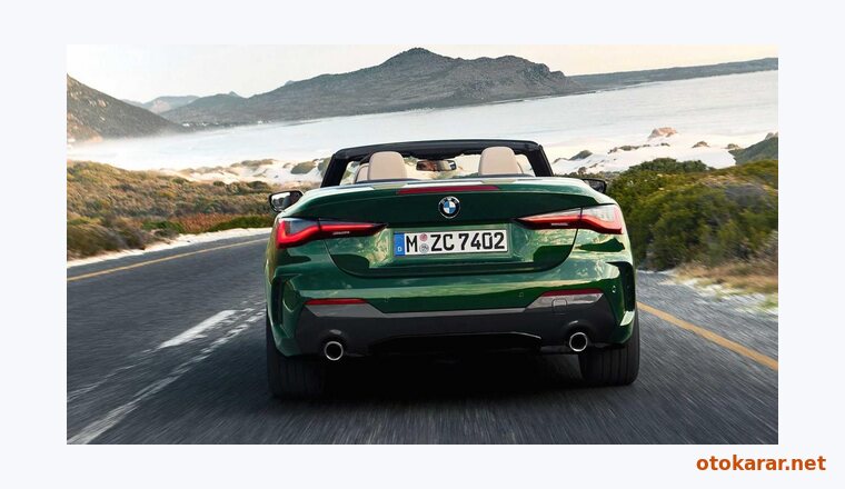 BMW 4 Serisi Cabrio resmi