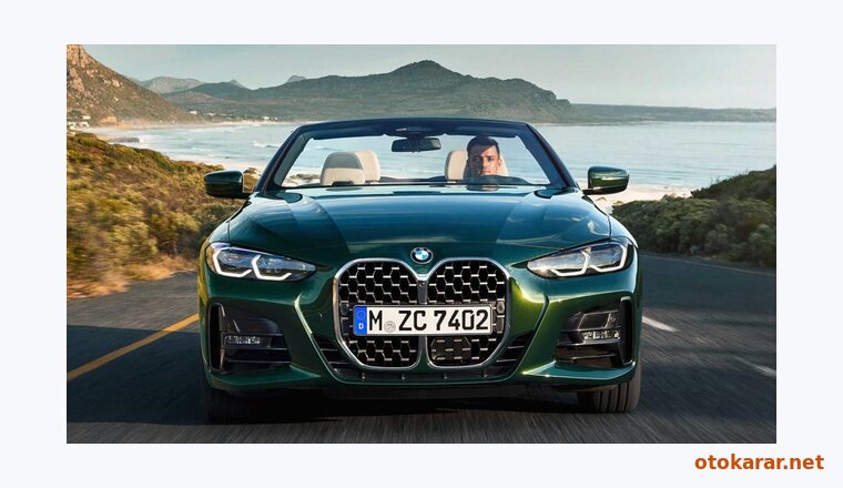 BMW 4 Serisi Cabrio resmi