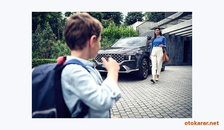 Hyundai Santa Fe Hibrit resmi