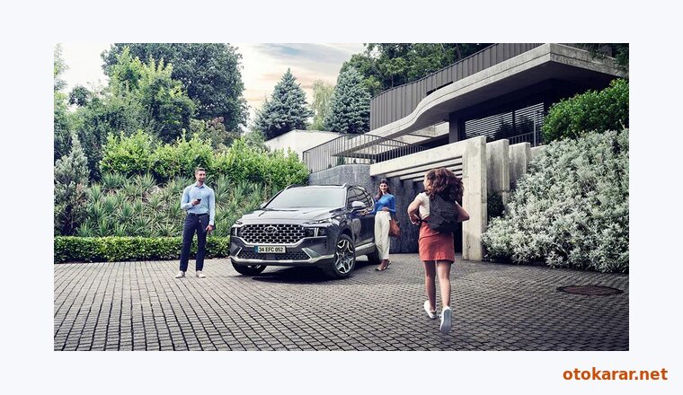 Hyundai Santa Fe Hibrit resmi