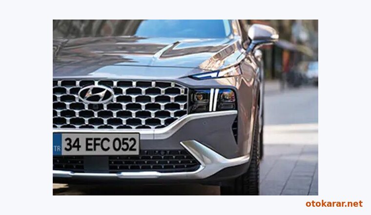 Hyundai Santa Fe Hibrit resmi
