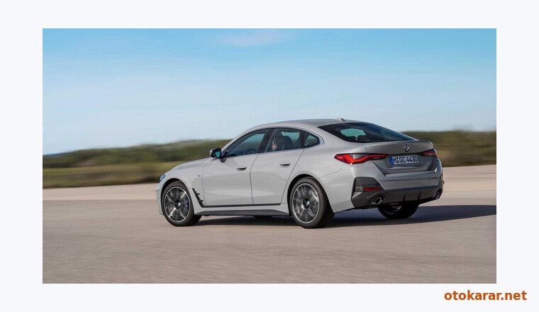 BMW 4 Serisi Gran Coupe resmi