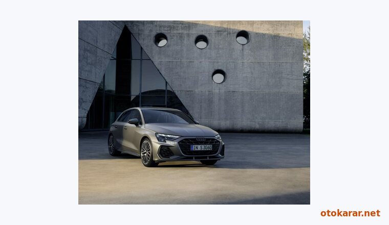 Audi S3 Sportback resmi