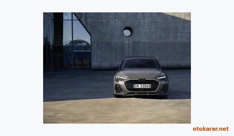 Audi S3 Sportback resmi
