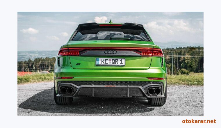 Audi RS Q8 resmi