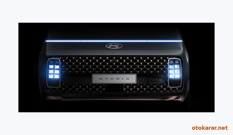 Hyundai Staria Hibrit resmi