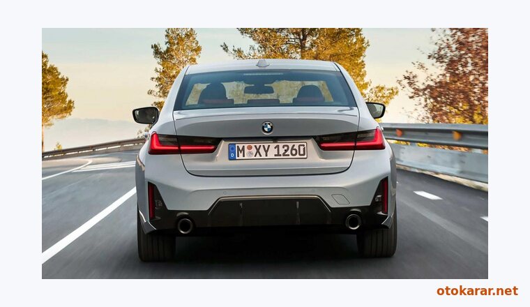 BMW 3 Serisi Sedan resmi
