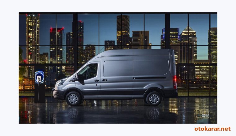 Ford Yeni E-Transit Van resmi