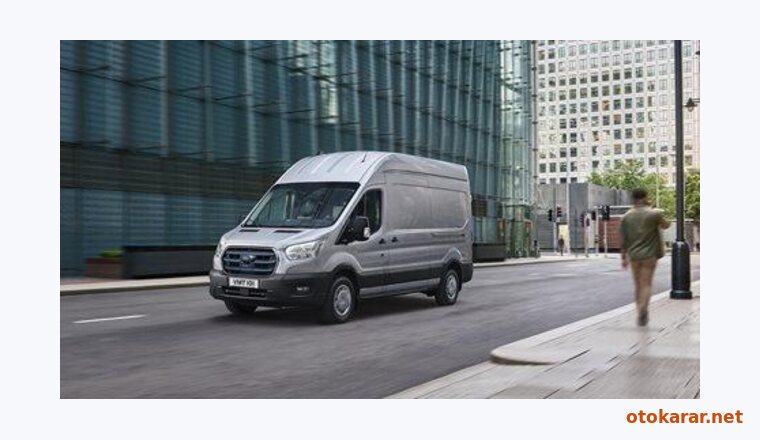 Ford Yeni E-Transit Van resmi