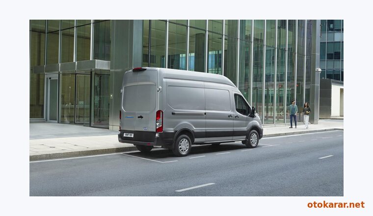 Ford Yeni E-Transit Van resmi