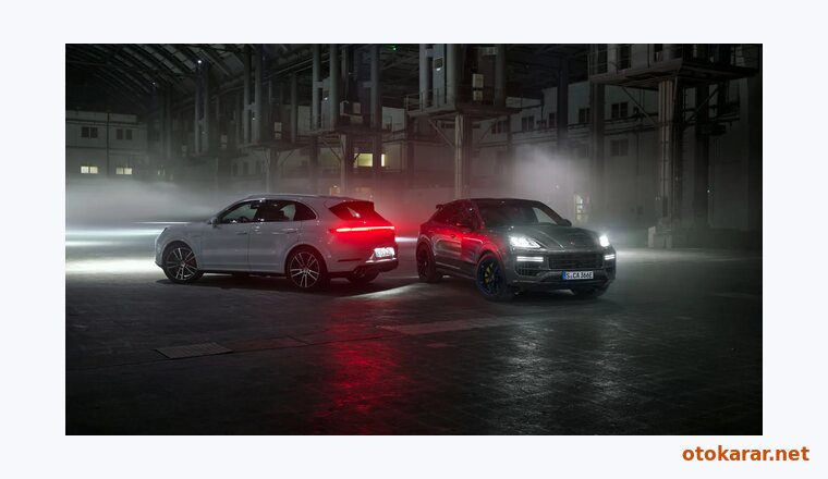 Porsche Cayenne Coupe Electric resmi
