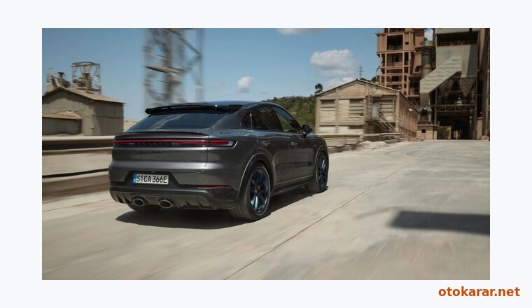 Porsche Cayenne Coupe Electric resmi